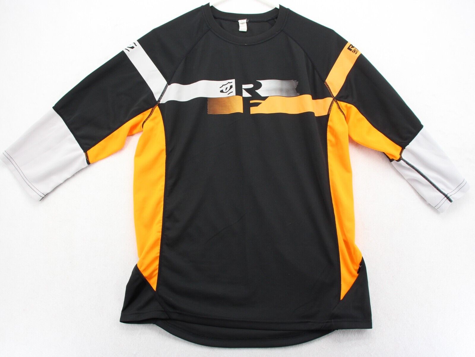 Vermomd Gewoon doen Absoluut Race Face Cycling Jersey Shirt Medium Black Orange Long Sleeve MTB  Polyester Men | eBay