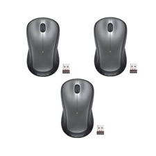 Logitech M310 Wireless Mouse - Silver 3 PACK 