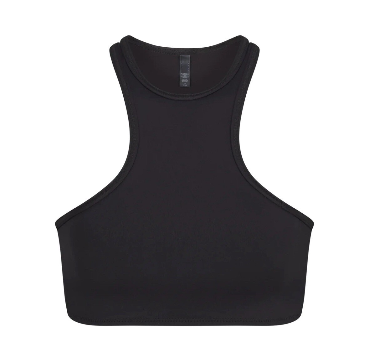 Skims Onyx High Neck Racer Back Swim Top Size M | eBay