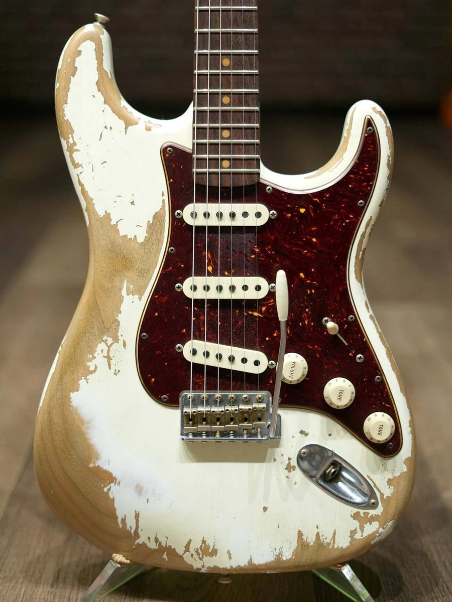 Fender custom shop roasted maple neck deals