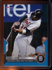 2022 Topps Now #795 Harold Castro Blue Parallel Card #d 43/49