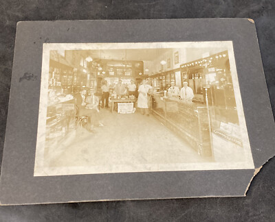 1930 s Photograph James Soda & Drug Store Little 5 Points Atlanta Georgia