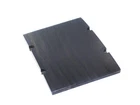 Ebony ramp for Jazz Bass with radius (72mm or 73mm spacing) 83mm in ash or wenge