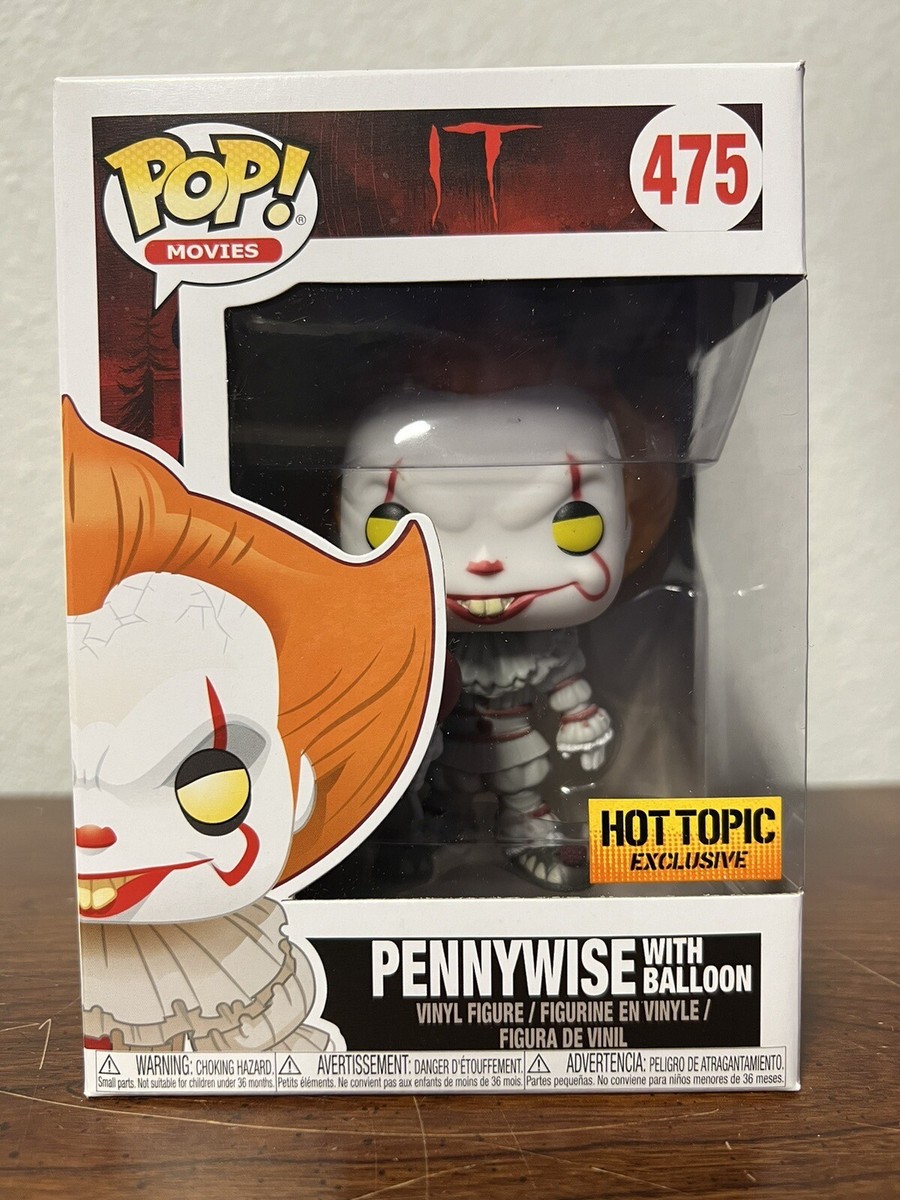 IT Pennywise With Ballon Funko Pop #475 Hot Topic Exclusive
