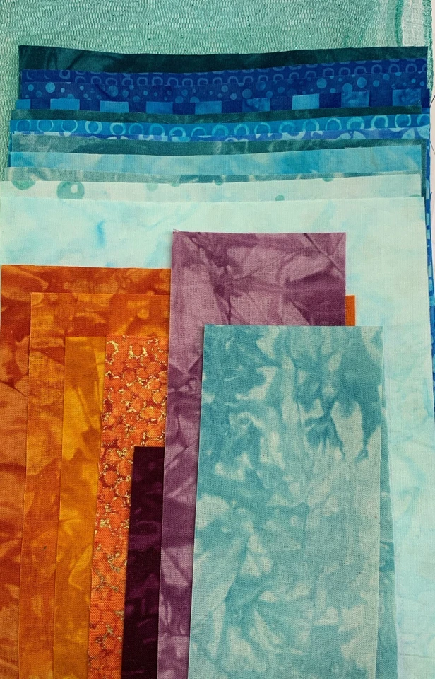 On The Trail Creations Poppy Patch Collage Art Kit Trapunta - Berretto Nelson - Immagine 4 di 4