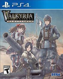 Valkyria Chronicles Remastered PS4 Steelbook Edition (Sony PlayStation 4, 2016)