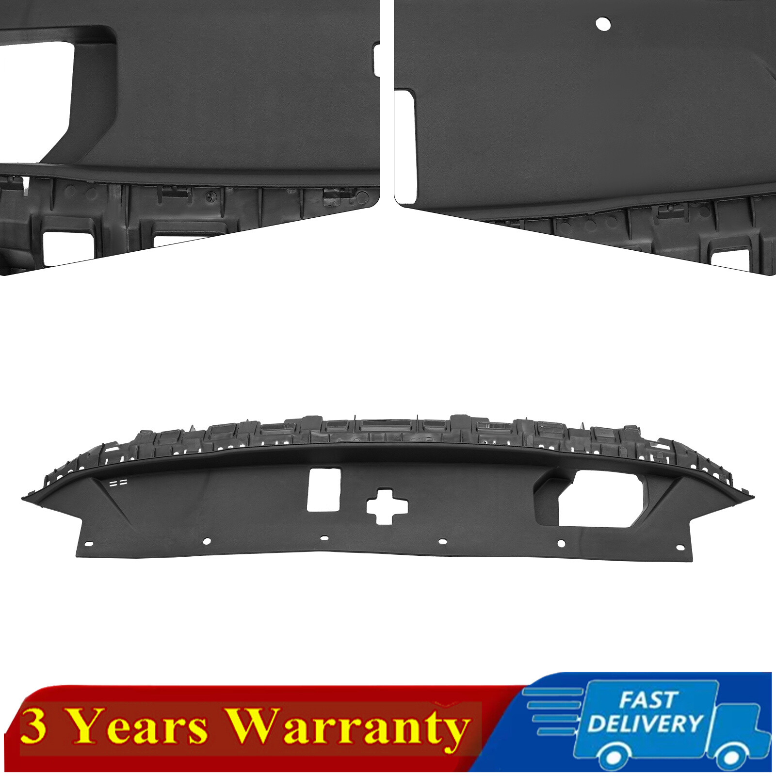 2019-2020 Upper Radiator Support Cover Fits For Hyundai Santa Fe Accessory Black