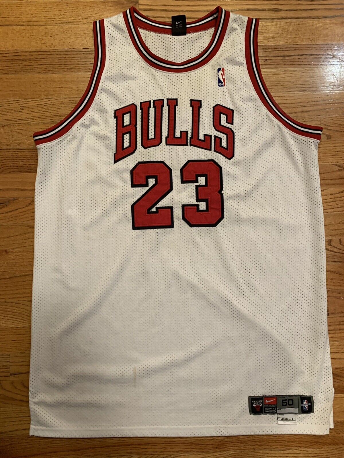 Nike Bulls Michael Jordan Procut Jersey Sz 50+4 VTG 1997-1998 Sewn ...