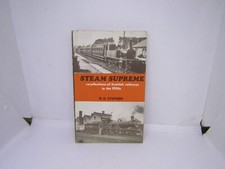 Steam Supreme by R D Stephen - P/B Book Railways interest Scotland