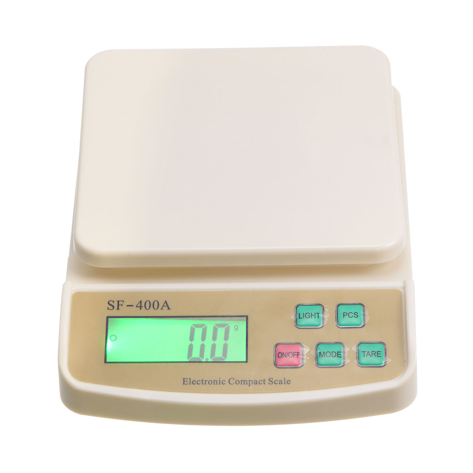 Digital Kitchen Scale 5kg/1g Jewelry Scales with LCD Display for Cooking, White-image