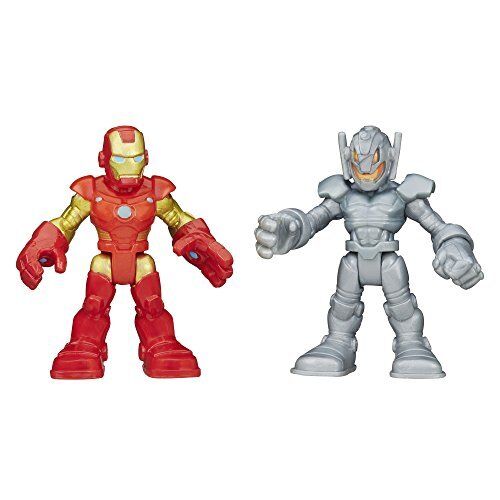 Playskool Heroes Marvel Super Hero Adventures Iron Man and Ultron  630509450015 | eBay