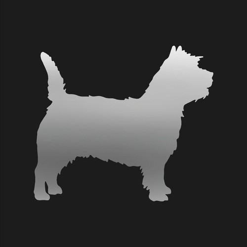 Cairn Terrier vinyl decal Dog Silhouette laptop car sticker - Picture 6 of 10