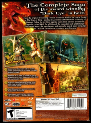 その他 PC DRAKENSANG COMPLETE SAGA Drakensang: Complete Saga (PC, 2011, THQ) | eBay