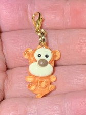 Tigger From Winnie The Pooh Charm Zipper Pull  Keychain Add On Clip 