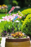 Evergreen Enterprises, Inc 3 Piece By The Bottle Staked Hummingbird Feeder Set on sale Evergreen Enterprises, Inc 3 Piece By The Bottle Staked Hummingbird Feeder Set on sale