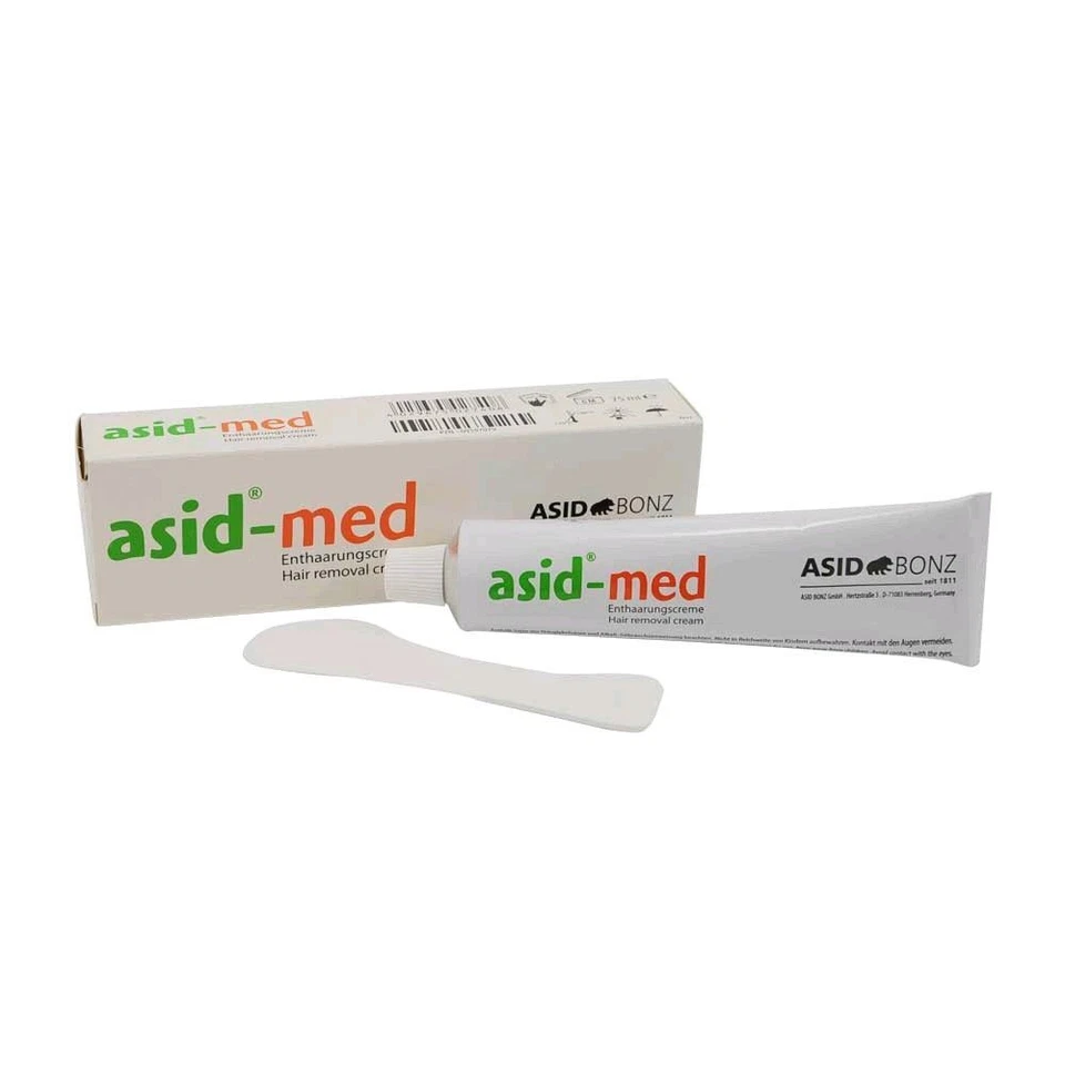 Enthaarungscreme asid®-med, ASID BONZ, Haarentfernung, unisex, parfümfrei, 75 ml