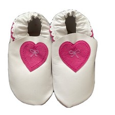 Baby Girl Shoes 18-24 months With Pink Hearts Design