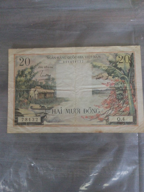 South Vietnam... P-4 ... 20 Dong ... ND (1956) ...  