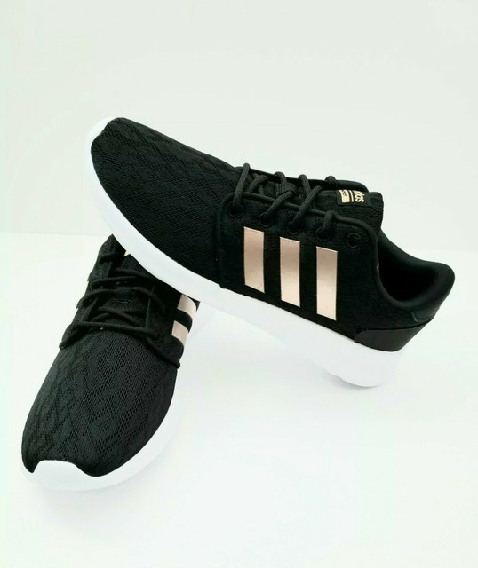 adidas cloudfoam qt racer women's shoes black copper