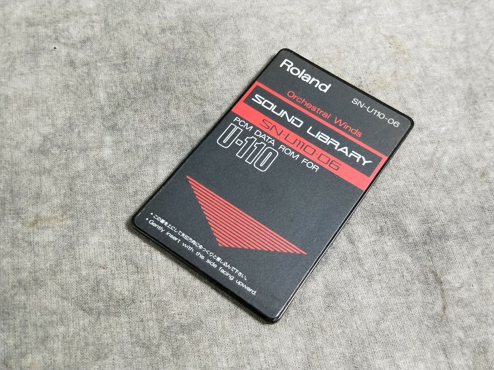 Roland Sn U110 06 Orchestral Winds Sound Library Pcm Data Rom For U 110 Ebay Roland Sn U110 06 Orchestral Winds Sound Library Pcm Data Rom For U 110 Ebay