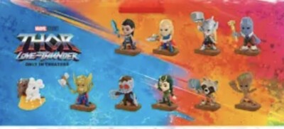 2022 McDONALD'S Disney's Marvel Thor Love & Thunder HAPPY MEAL TOY Complete Set