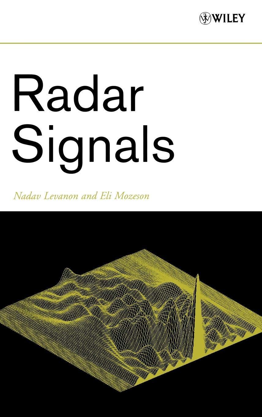 9780471473787 Radar Signals: 1 - Levanon