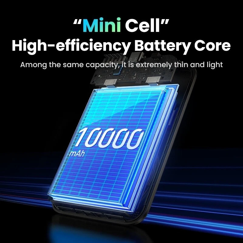 ￼UGREEN Magnetic Wireless 10000mAh PowerBank Charger 10000mAh Powerbank - Image 2 of 4