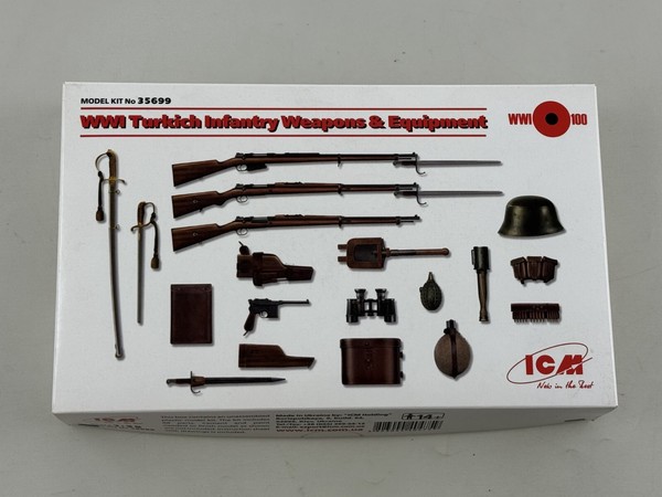 Icm Wwi TüRkische Infanteriewaffen & AusrüStung 1:35 35699 Modellbau-image