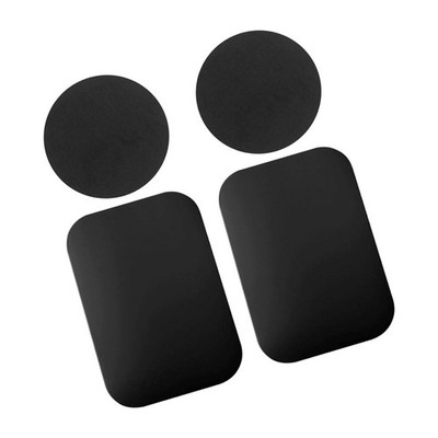 4 Pcs Phone Magnet Metal Plate Plates for Case Car Holders Magnets