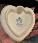 Aynsley Cottage Garden Fine Bone China Heart Shaped Vtg. Ring Dish (England) — photo 2