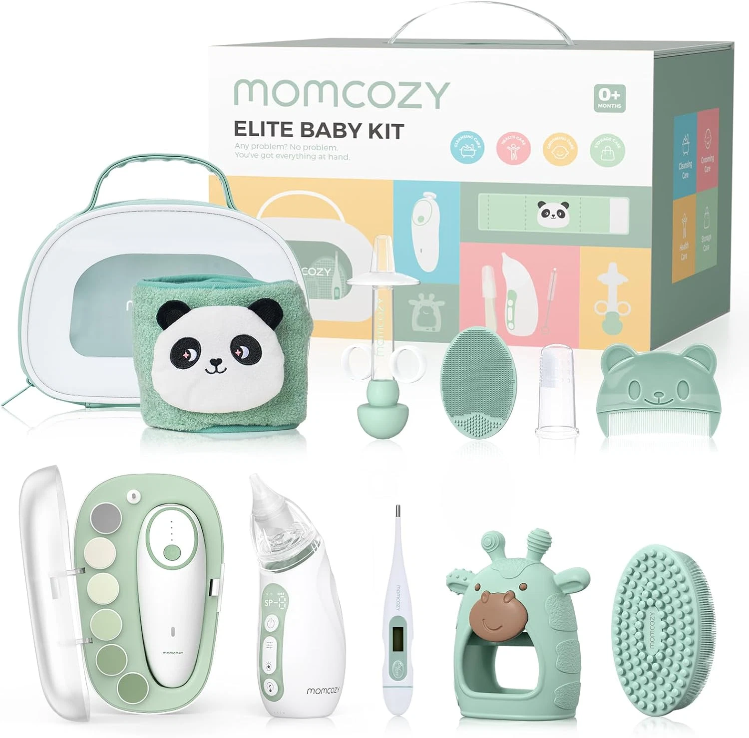 Elite Baby Kit, Superior Baby Shower & Registry Essential Kit for Grooming & Hea
Opens in a new wind