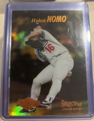 1995 Select Certified Edition Rookie Mirror Gold Hideo Nomo #98