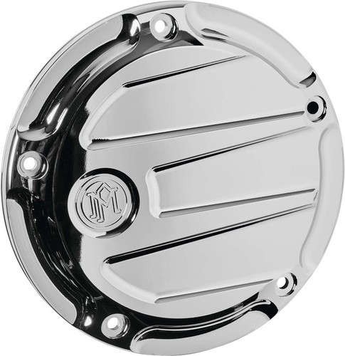 Performance Machine Scallop Derby Cover Chrome #0177-2075M-CH Harley Davidson