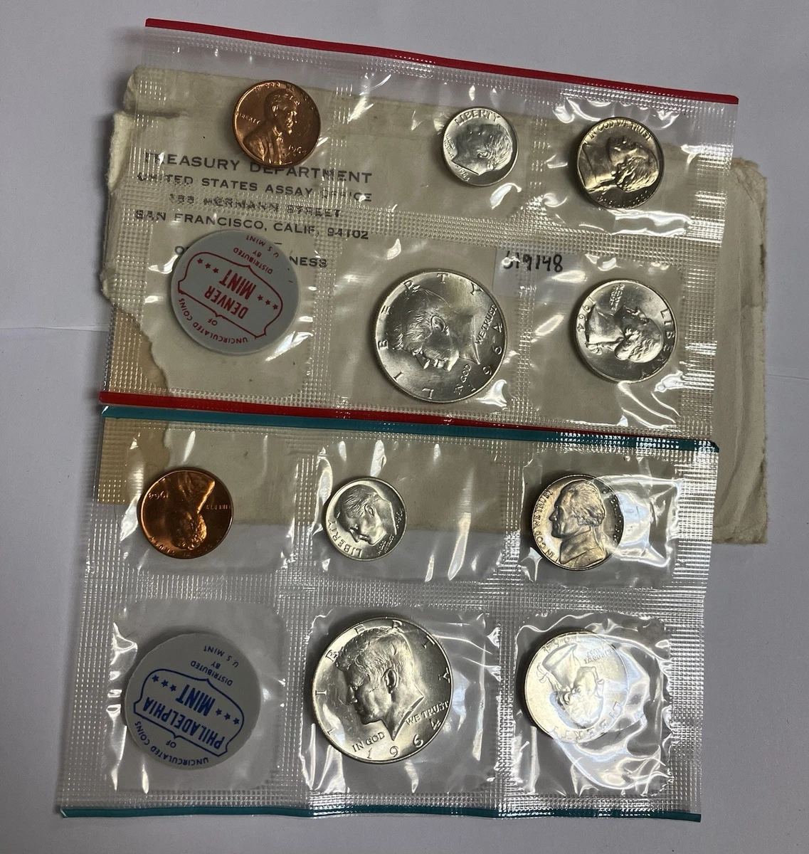 Uncirculated 1964 US Coin Mint Sets for sale | eBay