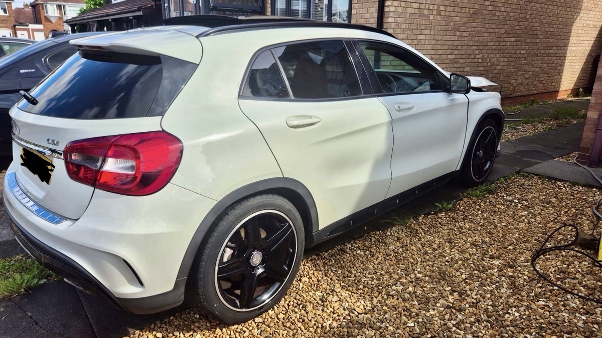 Mercedes-Benz Mercedes GLA200 AMG Line CDI HPI Clear Front Damage starts and runs