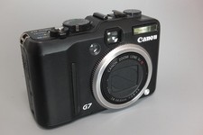 Canon PowerShot G7 10.0MP 6X CCD Digital Camera - 16GB SD Black w charger batt