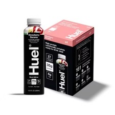 Huel Black Edition Strawberry Banana Ready-to-Drink 35g Protein Meal Replacement