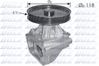 Wasserpumpe MotorküHlung Dolz S146 FüR Tipo UNO Fiat Tempra Lancia Fiorino Dedra