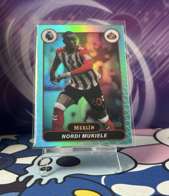 Topps Merlin Premier League Nordi Mukiele Sunderland #186/199 Numbered