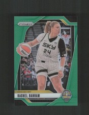2024 Panini Prizm WNBA #25 Rachel Banham Green Prizms