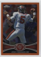 2012 Topps Chrome Retail Orange Refractor Josh Freeman #145 t2b