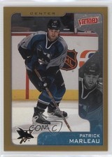 2001-02 Upper Deck Victory Gold Patrick Marleau #291 0i6