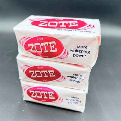 Pack of 3-Zote Pink Laundry Soap