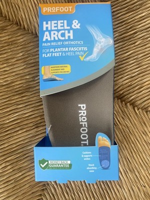Profoot Fersen- & Fußgewölbestütze Plantarfasziitis Schmerzlinderung Orthesen Damen UK 4 8