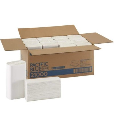 Pacific Blue  Select Multifold Paper Towels, 2-Ply, White, 2000 Towels (21000)