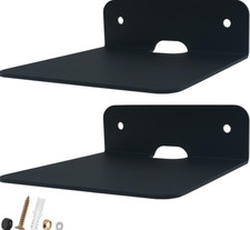 TRINENOX Speaker Mount Floating Shelf – 4.25"