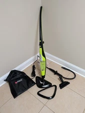 H20 HD Steam Cleaner Mop Hardwood Hard floor Lime Green Dual Blast Never Used