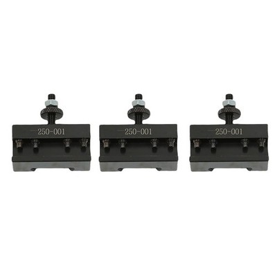 3 Pack OXA #1 250-001 Quick Change Turning Facing Tool Post Holder For Lathe CNC