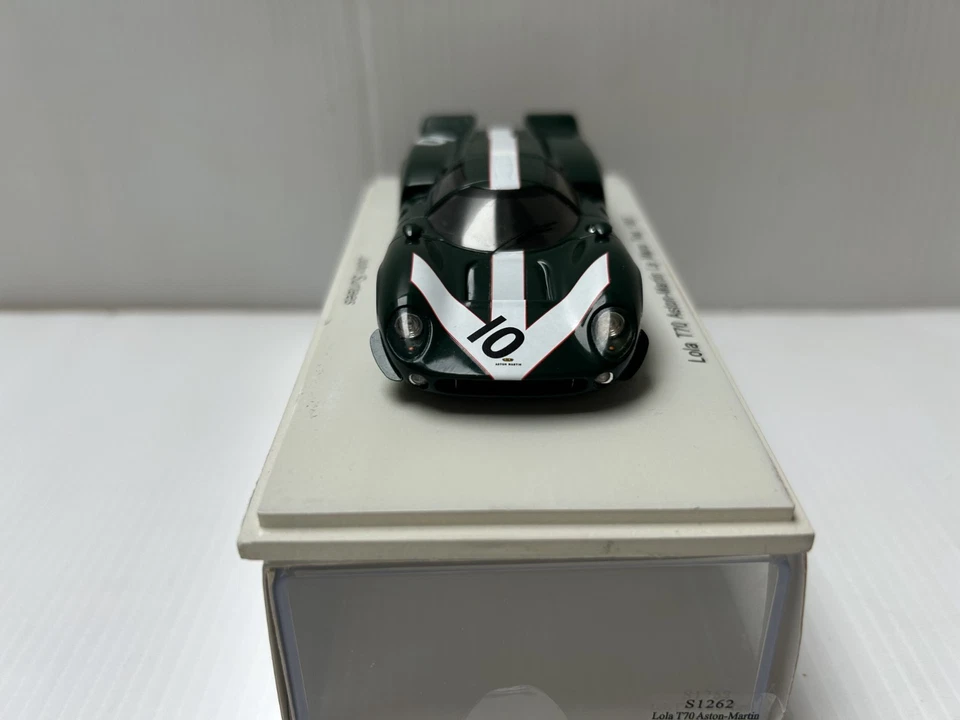SPARK S12625 Lola T70 Aston Martin #10 Test Le Mans 1967 John Surtees 1/43 - Photo 3/4