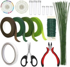 Floral Arrangement Kit - 17 Tools with Wire Cutter and Floral Tape